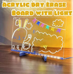 LED glow drawing board 10x8