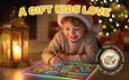 LED glow drawing board 10x8